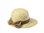 Miuno® Damen Strohhut Sonnenhut Sommer Hut mit Schleife H51011