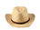 Miuno® Panama Hut mit breiter fester Krempe Cowboy Party Stroh Hut  H51017 Raffia