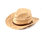 Miuno® Herren Cowboy Hut Party Stroh Hut mit Gürtelband H51021 Raffia