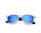 Miuno® Sonnenbrille Polarisiert verspiegelt unisex Wayfarer Polarized Federscharnier matt 2140-2