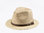 Miuno® Herren Trilby Partyhut Panama Strandhut mit breiter fester Krem Gürtelband H51023