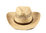 Miuno® Herren Cowboy Hut Party Stroh Hut H51027 Raffia