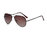 Miuno® Sonnenbrille Polarisiert Polarized Federscharnier Aviator 3025-1 Schwarz