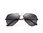 Miuno® Sonnenbrille Polarisiert Polarized Federscharnier Aviator 3025-1 Schwarz