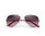 Miuno® Sonnenbrille Polarisiert Polarized Federscharnier Aviator 3025-2 Silber