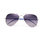Miuno® Sonnenbrille Polarisiert Polarized Aviator Piloten Brille 3025C Silber
